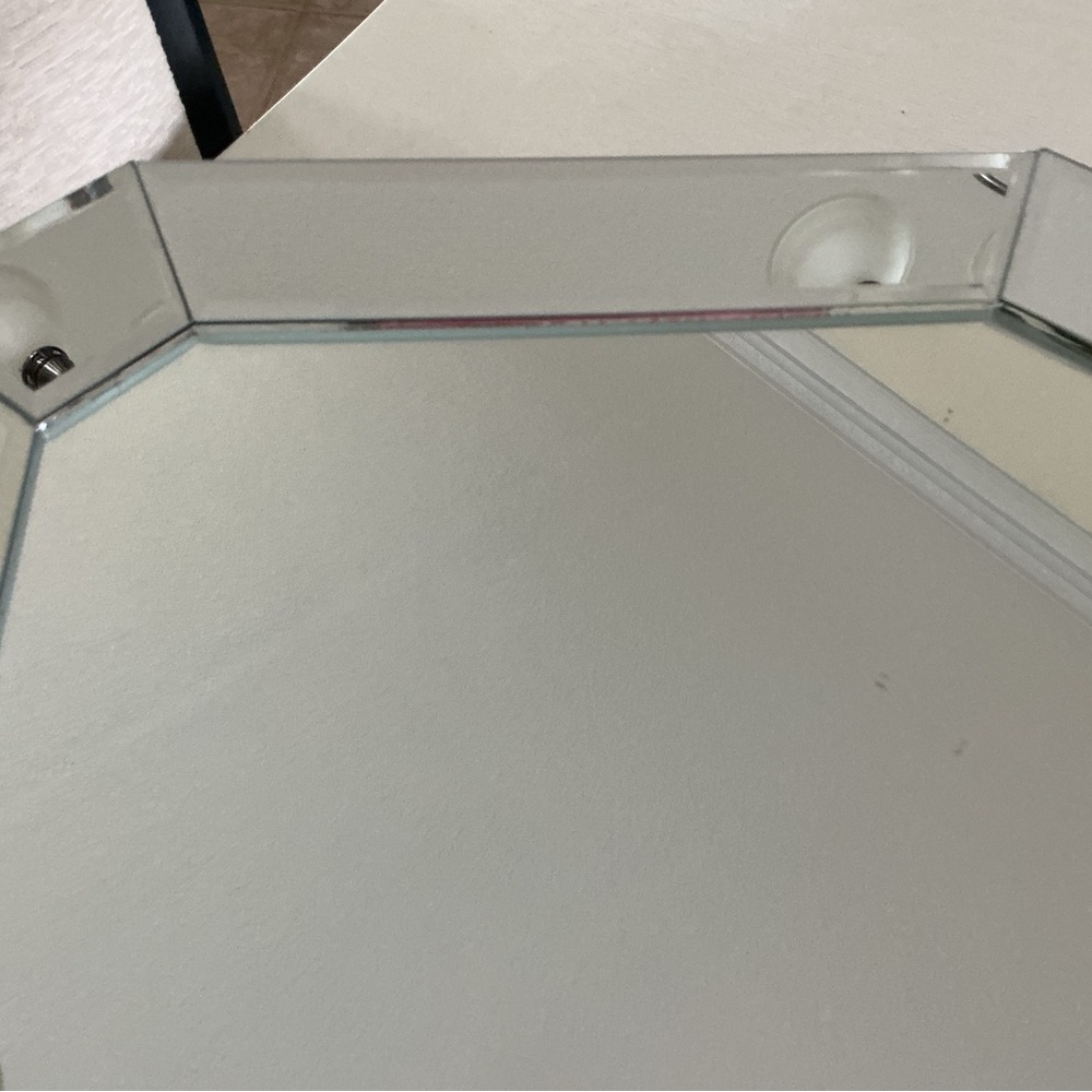 Allure Octagonal Mirror Tray